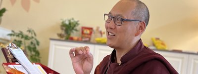 Lama Changchub underviser